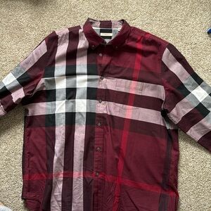 Men’s Burberry Button Down